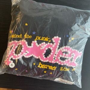 Black and Pink Graphic hoodie